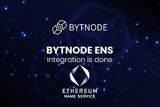 Bytnode ENS integration is done