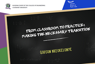 From Classroom to practice: Making the necessary transition.