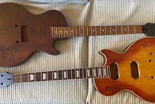 Les Paul double re-build project (intro)