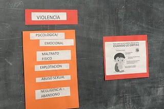 Posters for the Peruzzotti ‘Prevention of Violence’ workshop