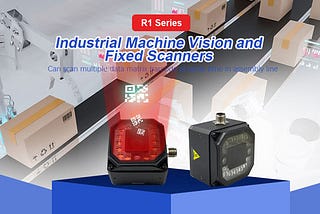 Application of R1 industrial QR code scanner in manufacturing production line