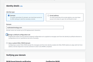 Step-by-Step Success: Creating Domain Identities in Amazon SES for Beginners