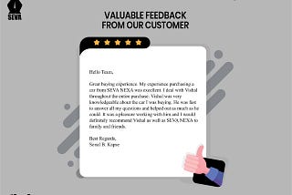 Maruti Suzuki Seva Automotive — Customer Review
