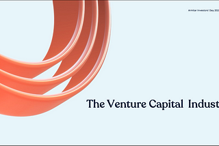 Some insights about the current state of the VC Industry…