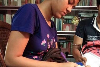 Within a week of her father putting her under my charge, the man got killed in a horrible road…