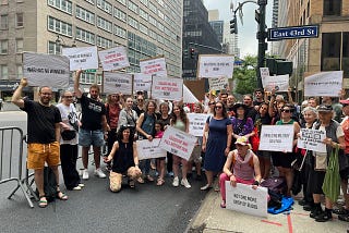 New York City: Bibi Not Welcome