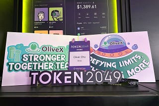 Olivex unveils the future at Token2049 conference, announcing Q4 release of Olivex 2.0 plan