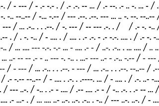 “Cracking” Morse code with RNNs