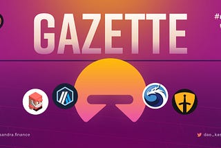 Gazette #31 — Paving the Way