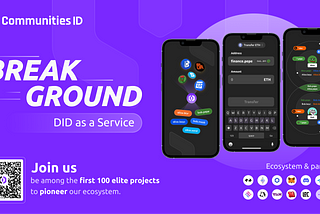 Communities ID Breaks Ground: Free On-chain Domain Services for First 100 Partners!”