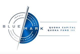 Quona Obtains Platinum Rating in BlueMark’s Fund ID Pilot