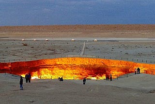 ‘The Gates to Hell’ in Turkmenistan