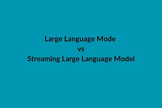 Streaming Large Language Models