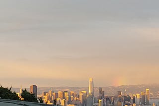 Sunday SF Rainbow Sunset