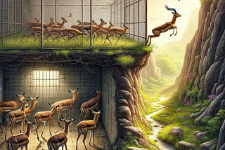 Leaping Beyond Limits: The Impala’s Lesson on Embracing the Unknown
