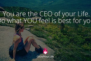 Can you lead yourself and be your own boss?
