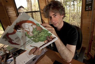 Neil Gaiman on fairy tales, comfort books, raising readers, and more