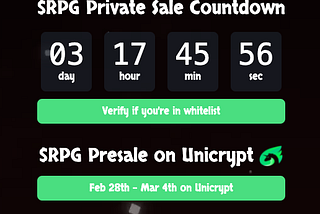 Private Sale Whitelist