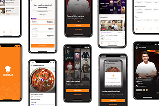 Skill Chef : A UI/UX Case study