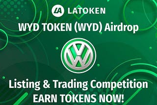 Earn $40,000 WYD Token Airdrop