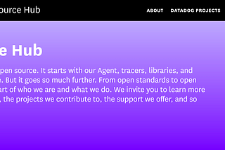 Datadog Open Source Hubのご紹介