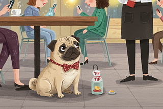 Keep the Change: A Pug’s Notes on the Disappearing Art of Tipping