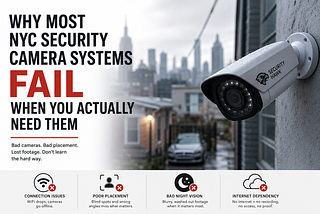 Why Most Security Camera Systems Fail When You Actually Need Them