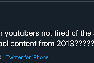 It’s our fault Singaporean YouTubers still create the same type of content