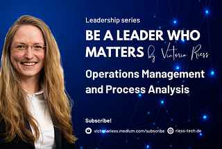 Operations Management and Process Analysis