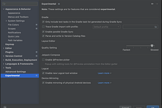 Android Studio Physical Devices Mirroring