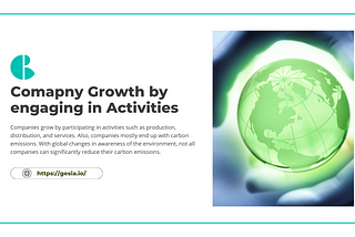 Comapny Growth by engaging in Activities