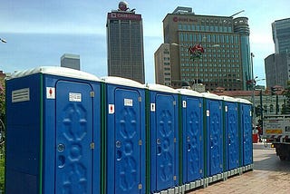 portable toilet