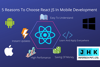 5 Reasons to Choose ReactJS as Technology in Mobile Development