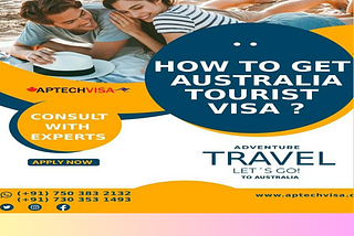 Apply for an Australia Tourist Visa from India.