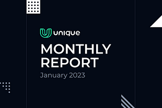 Monthly Report January 2023