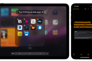 Top 10 iPhone & iPad Apps That Enhanced My Organization, Health, Creativity, and Productivity