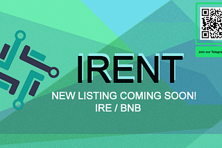 iRentGroup “irentnow.io” is listing their IRE token soon!