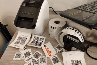 Brother printer and some QR codes