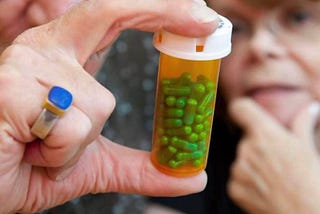 Thank You, Doctor Jake, For My Wonderful Green Pills!