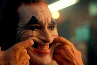 Joaquin Phoenix as the “Joker.”(Nikos Tavernise/Warner Bros.)