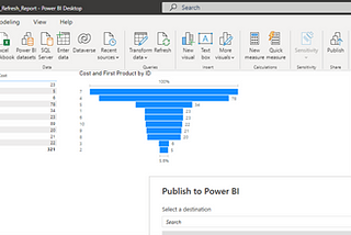 POWERBI REPORT REFRESH WITH REPLACE &