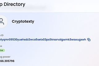 Cardano DRep — I recently registered as Delegated Representative — analogy of Deputy, MP