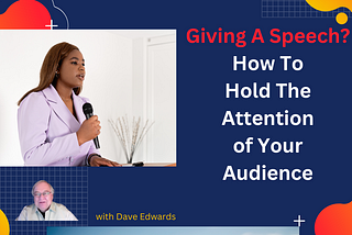 Public Speaking Tips: Hold Audience Attention