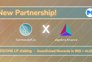 Hermes DeFi partners with Algebra Finance on Polygon