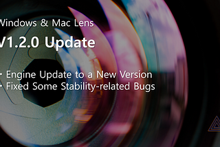 [Notice]PRISM Lens Win / Mac 1.2.0 Mandatory Update Notification