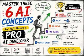 Master These 6 AI Concepts to Become an AI Engineer ( A Visual Explanation)