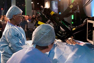 Robot-Assisted Live Medical Surgery Demonstration held in London, UK