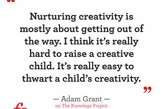 Adam Grant on Intentional Parenting