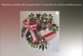 Show Your Love with a Special Valentines Bow for Wreath