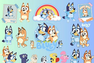 800+ Mega Blueyy Bundle, Blueyy Cut Files For Cricut, Blueyy Clipart, Blueyy And Biingo, Blueyy Family, Digital Download , Digital new desig